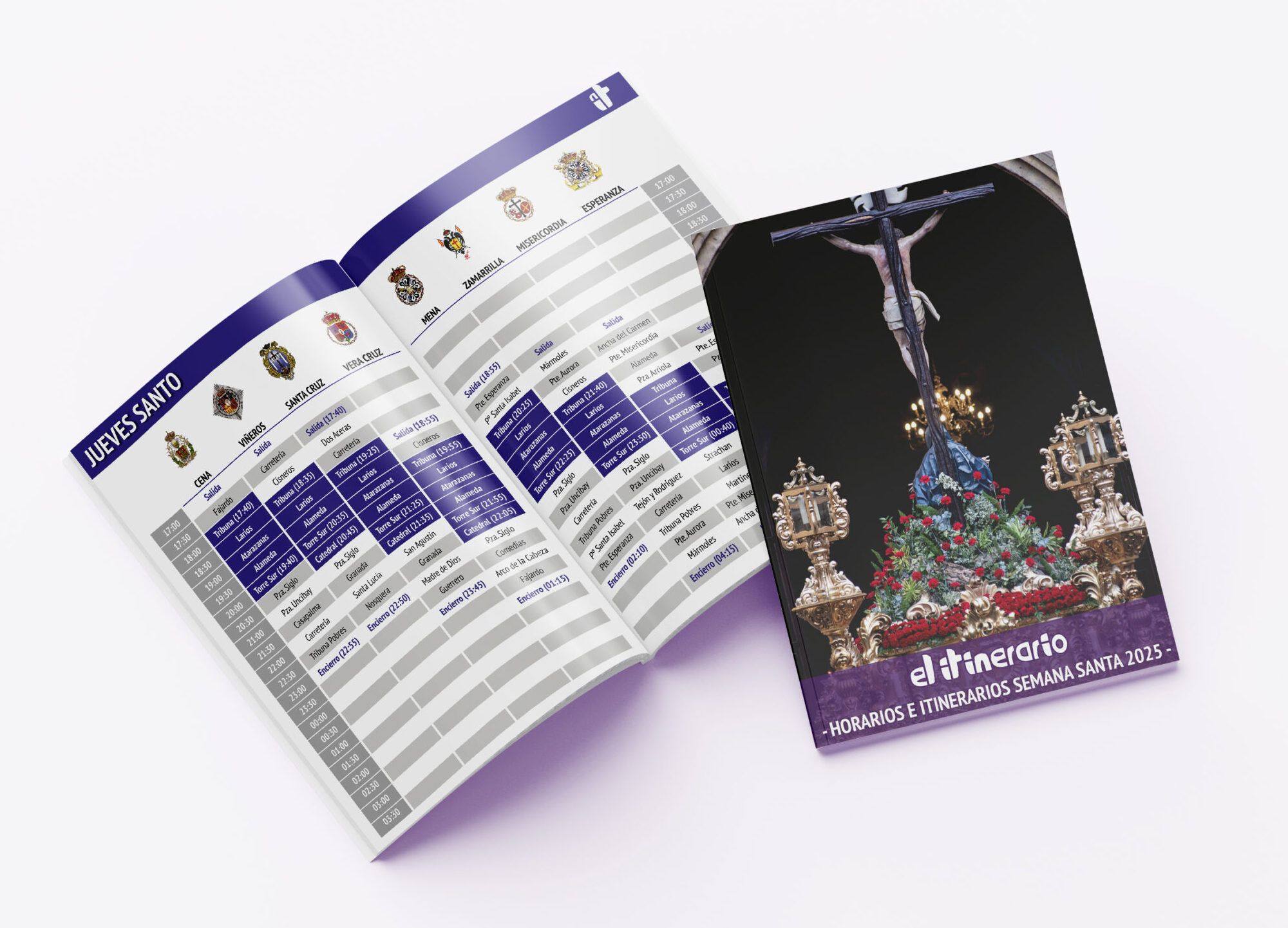 Horarios e itinerarios de la Semana Santa 2025